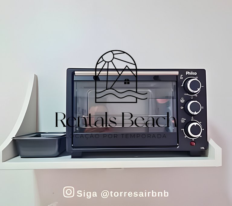 Apto 2 Quartos no Centro de Torres-RS | Rentals Beach