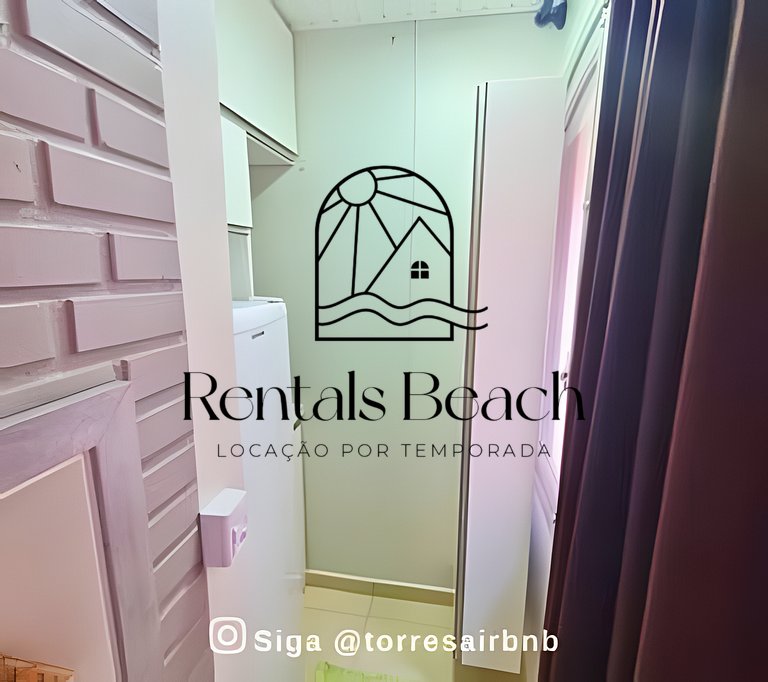 Apto 2 Quartos no Centro de Torres-RS | Rentals Beach