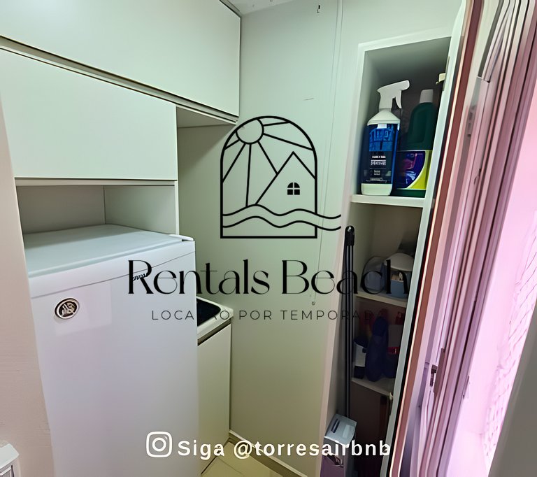 Apto 2 Quartos no Centro de Torres-RS | Rentals Beach