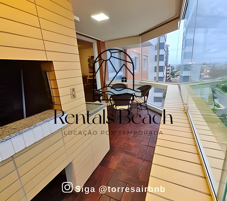 Apto 4 Quartos nas Quatro Praças em Torres | Rentals Beach