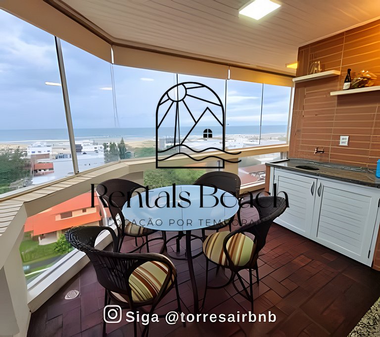 Apto 4 Quartos nas Quatro Praças em Torres | Rentals Beach