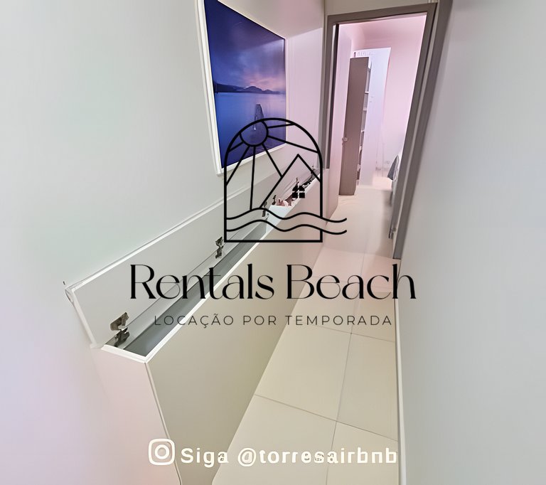 Apto 2 Quartos no Centro de Torres-RS | Rentals Beach