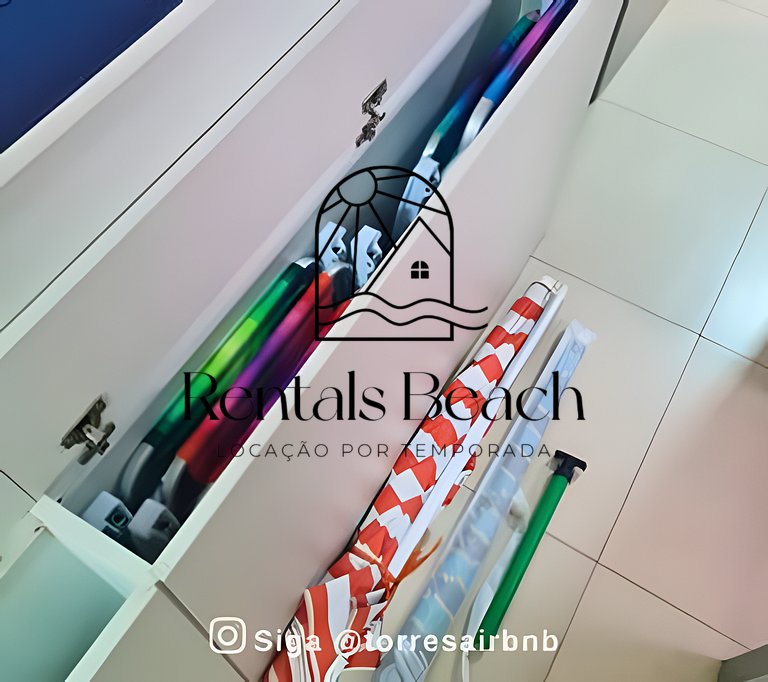 Apto 2 Quartos no Centro de Torres-RS | Rentals Beach