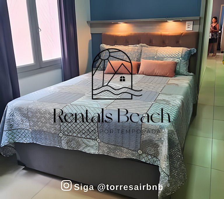 Apto 2 Quartos no Centro de Torres-RS | Rentals Beach