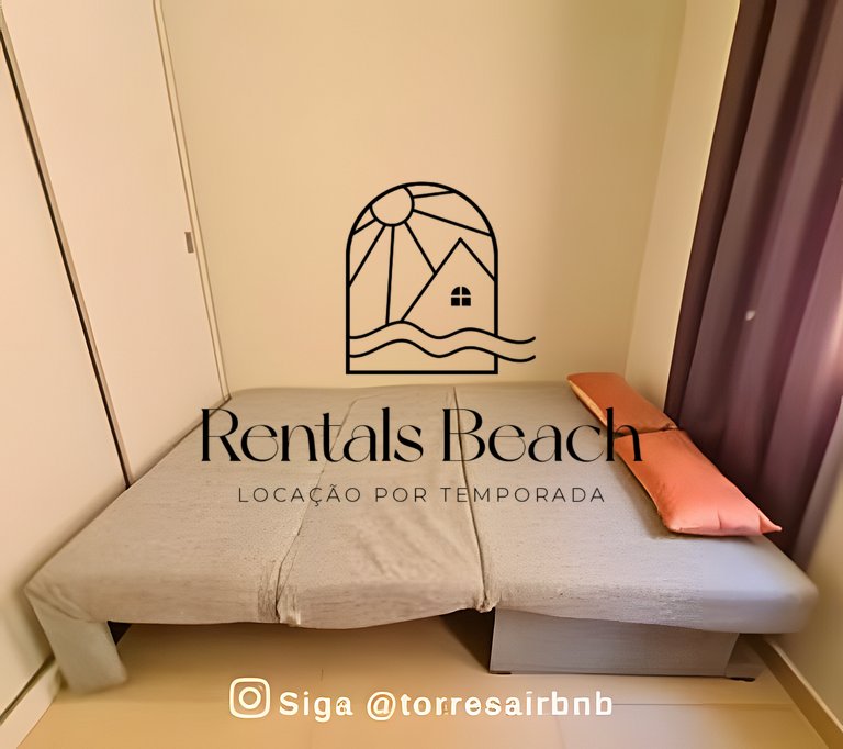 Apto 2 Quartos no Centro de Torres-RS | Rentals Beach