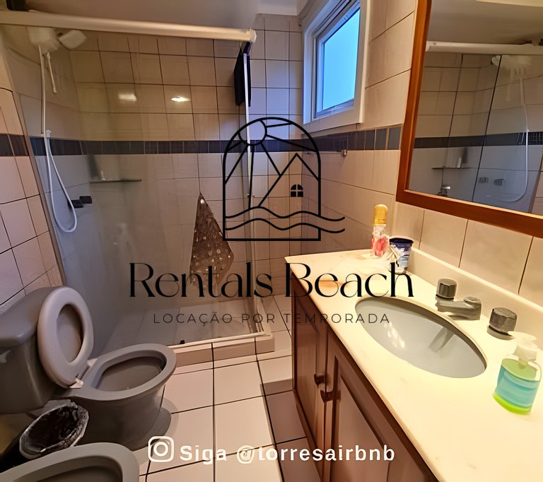 Apto 4 Quartos nas Quatro Praças em Torres | Rentals Beach