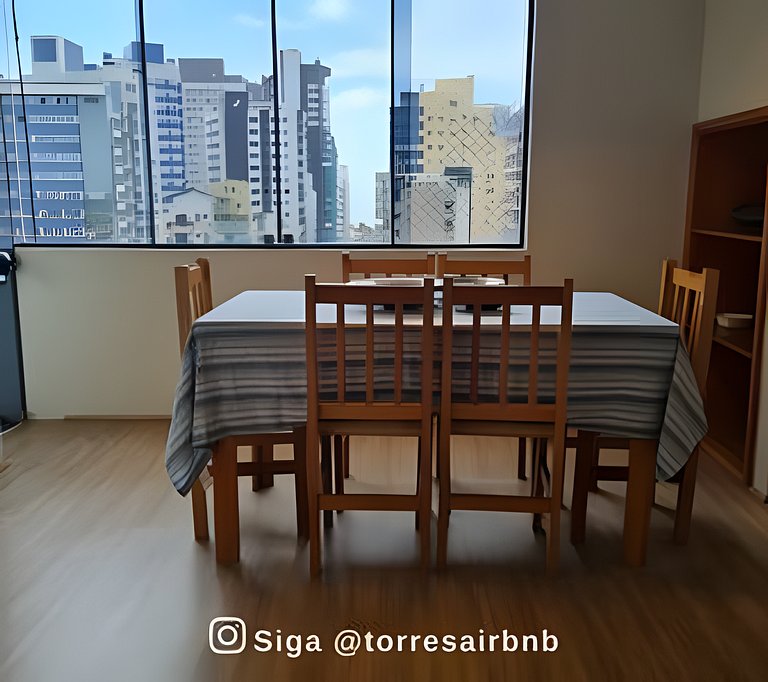 Cobertura 500m do mar | Ar | Piscina | Aceita Pet