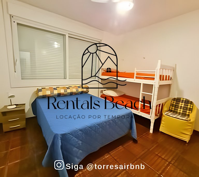 Apto 4 Quartos nas Quatro Praças em Torres | Rentals Beach