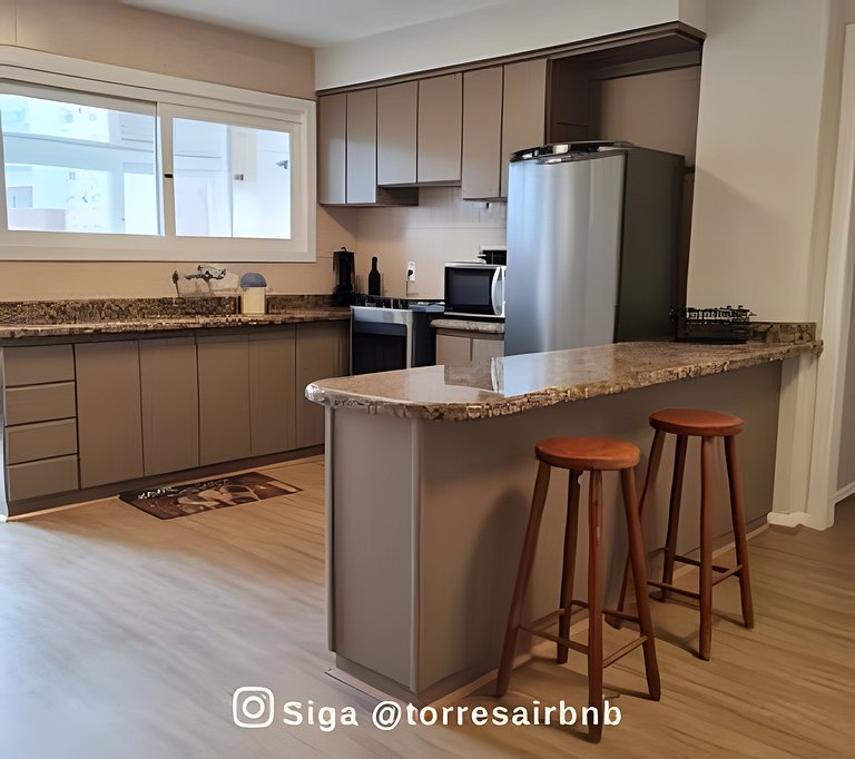Cobertura 3 Quartos Centro de Torres | Rentals Beach