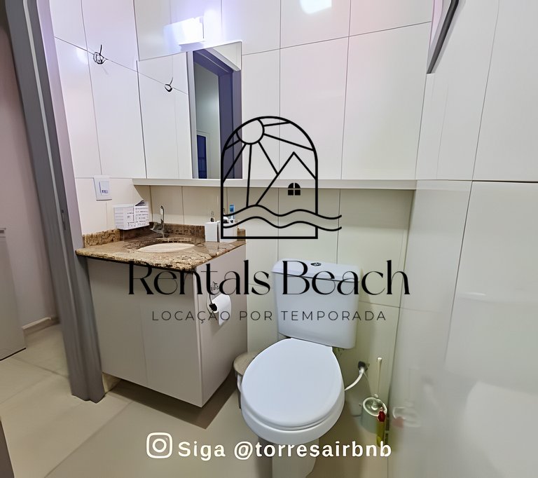 Apto 2 Quartos no Centro de Torres-RS | Rentals Beach