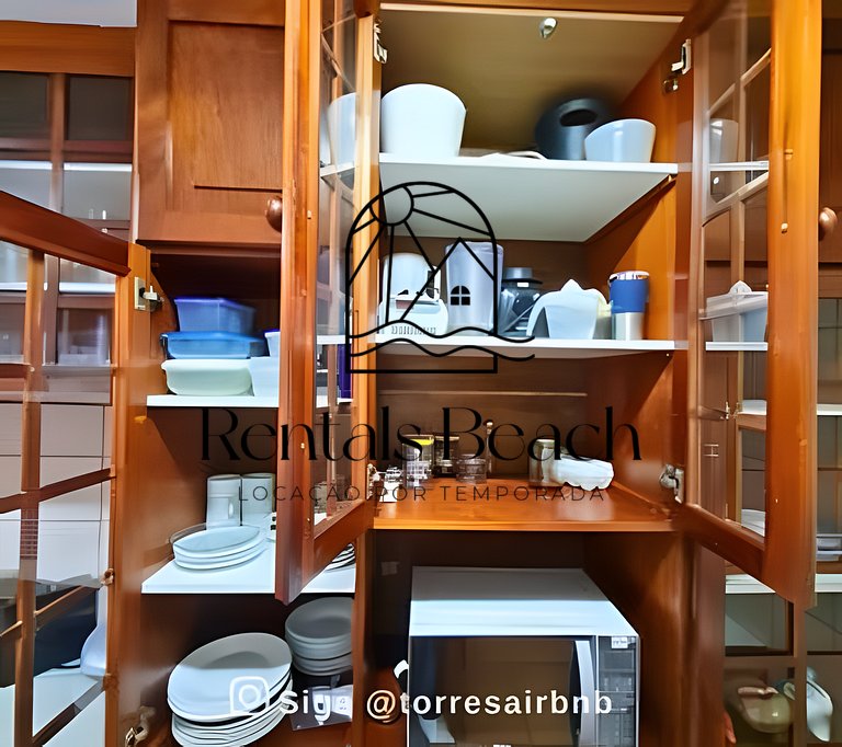 Apto 4 Quartos nas Quatro Praças em Torres | Rentals Beach