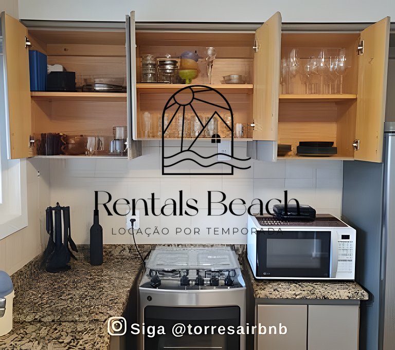 Cobertura 3 Quartos Centro de Torres | Rentals Beach