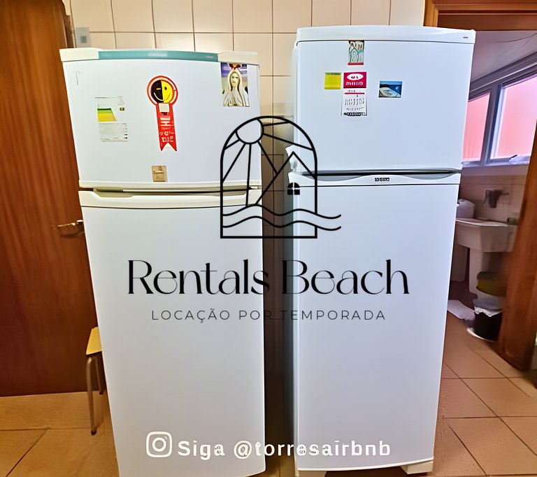 Apto 4 Quartos nas Quatro Praças em Torres | Rentals Beach