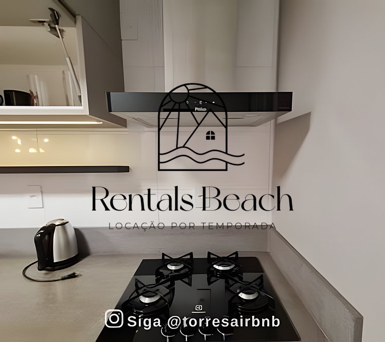 Apto 2 Quartos Centro 500m do Mar Torres | Rentals Beach