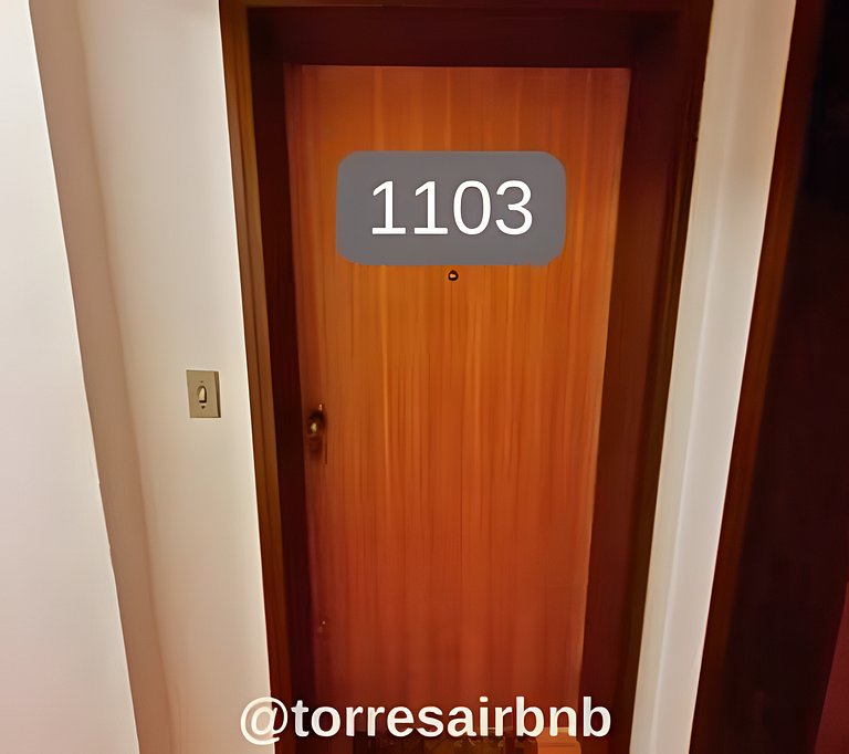 Cobertura duplex a de 300m do mar | Quatro Praças
