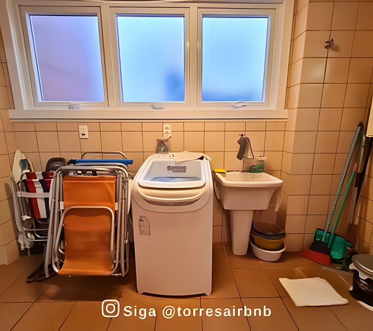 Apto a 200mts da praia | vista mar | Quatro Praças