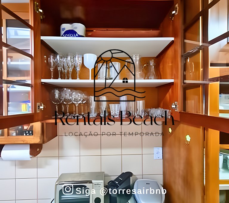 Apto 4 Quartos nas Quatro Praças em Torres | Rentals Beach