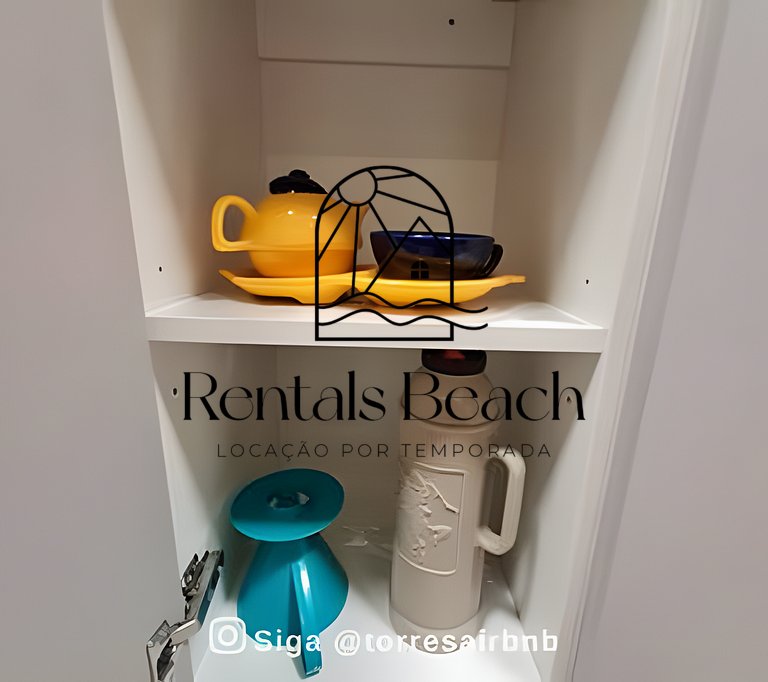 Apto 2 Quartos Centro 500m do Mar Torres | Rentals Beach
