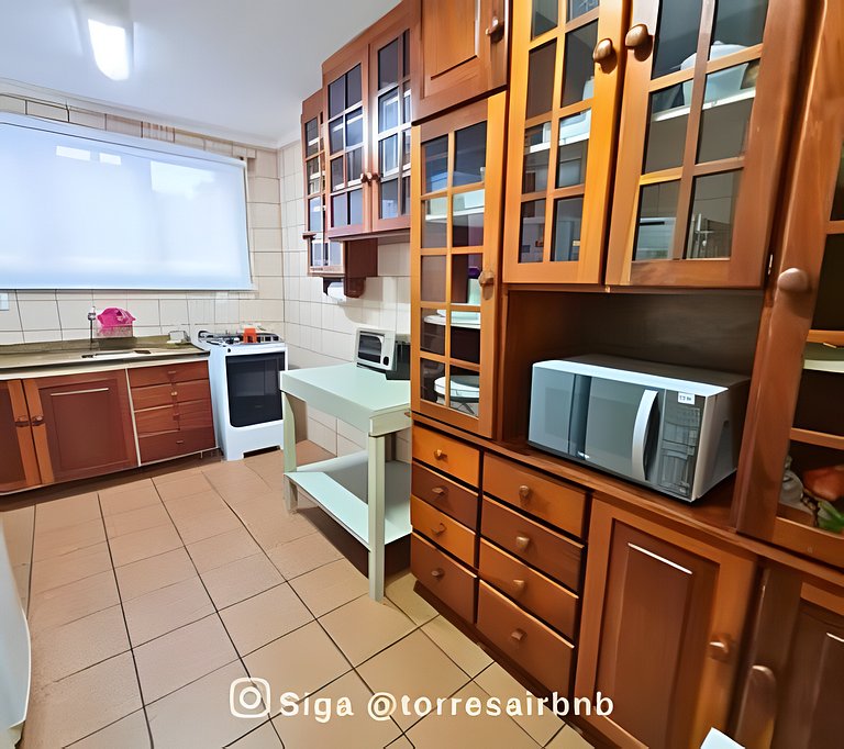 Apto a 200mts da praia | vista mar | Quatro Praças