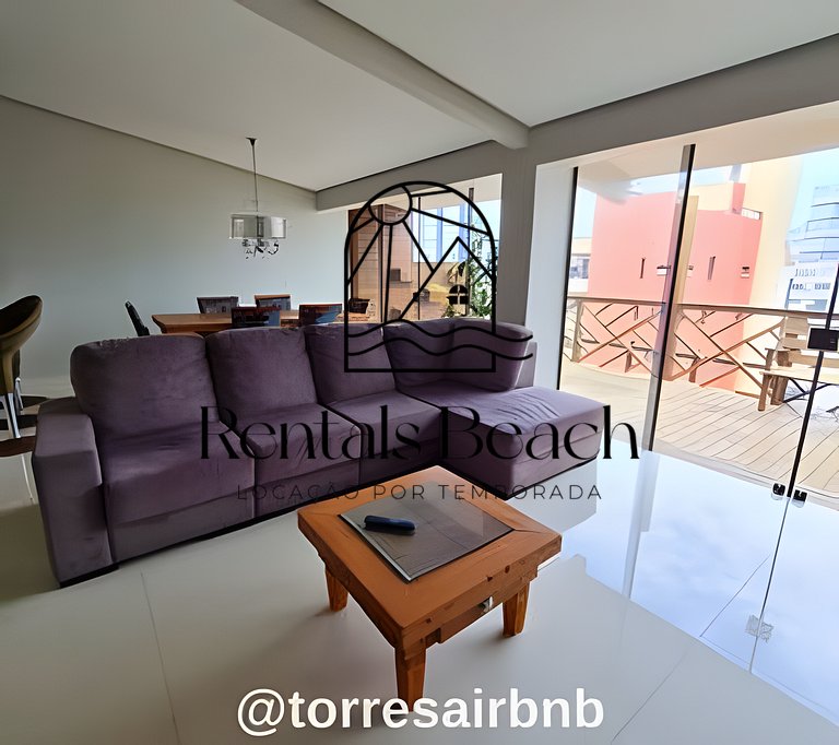 Cobertura Duplex Praia Grande em Torres | Rentals Beach