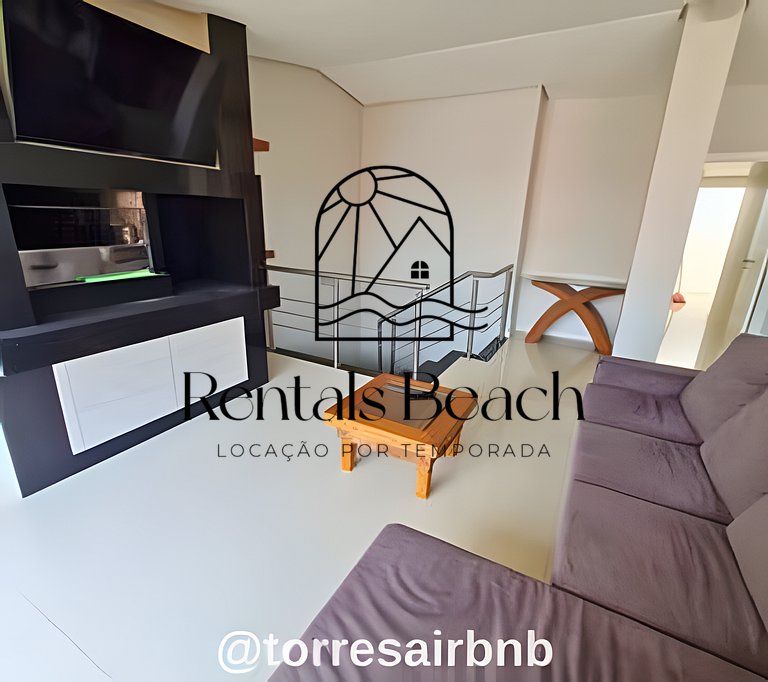 Cobertura Duplex Praia Grande em Torres | Rentals Beach