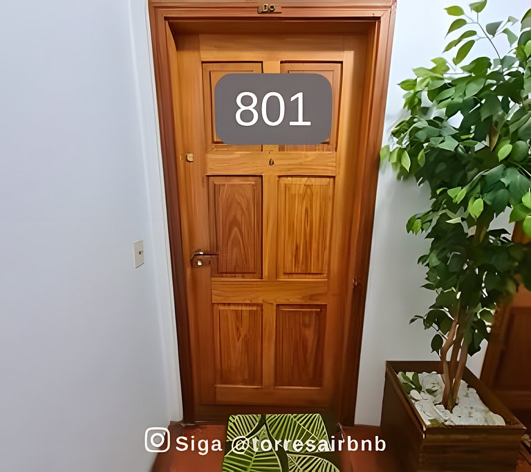 Apto a 200mts da praia | vista mar | Quatro Praças