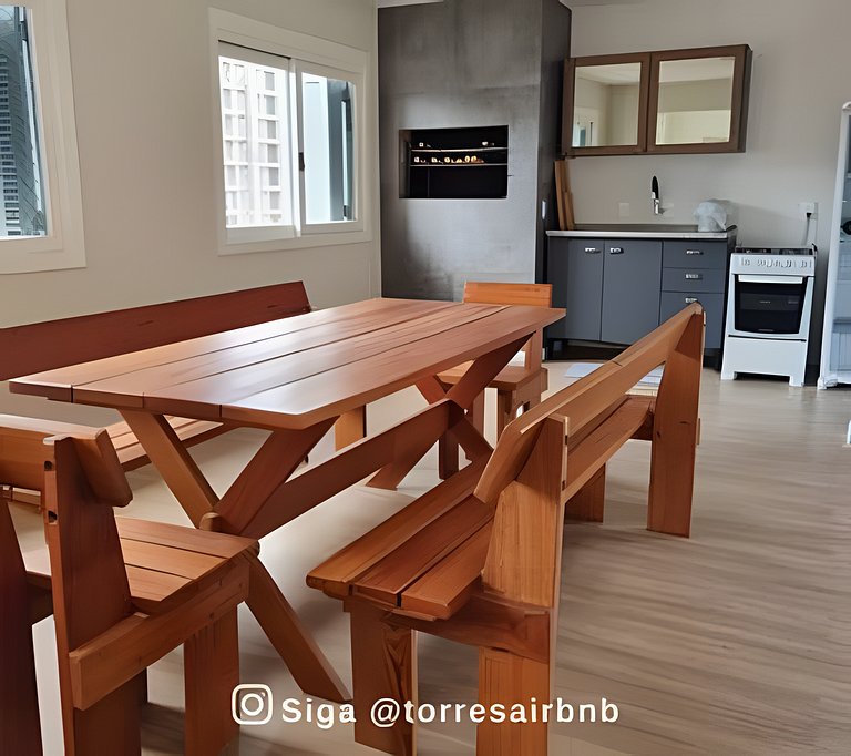 Cobertura 3 Quartos Centro de Torres | Rentals Beach