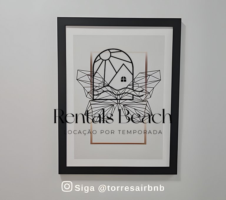 Apto 2 Quartos Centro 500m do Mar Torres | Rentals Beach