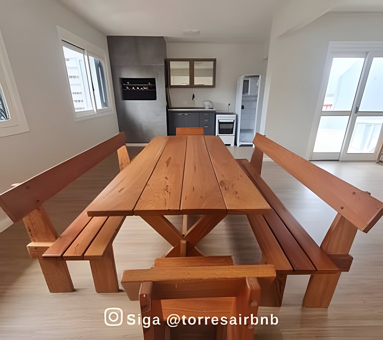 Cobertura 3 Quartos Centro de Torres | Rentals Beach