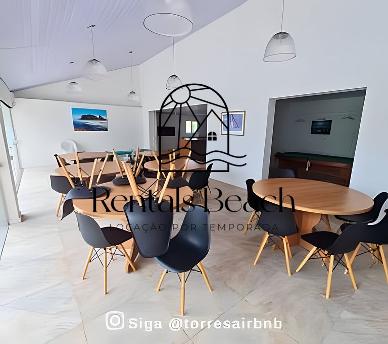 Apto 4 Quartos nas Quatro Praças em Torres | Rentals Beach