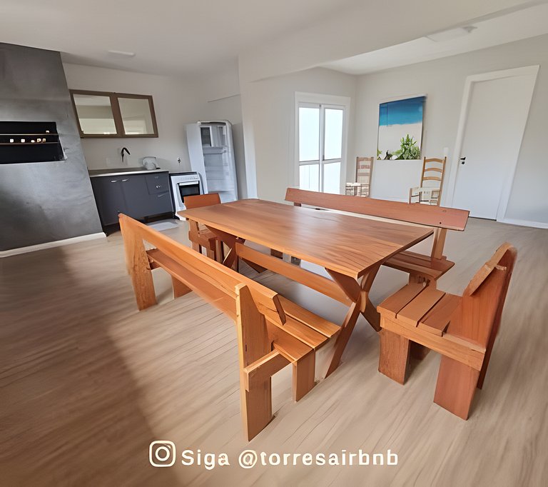 Cobertura 3 Quartos Centro de Torres | Rentals Beach