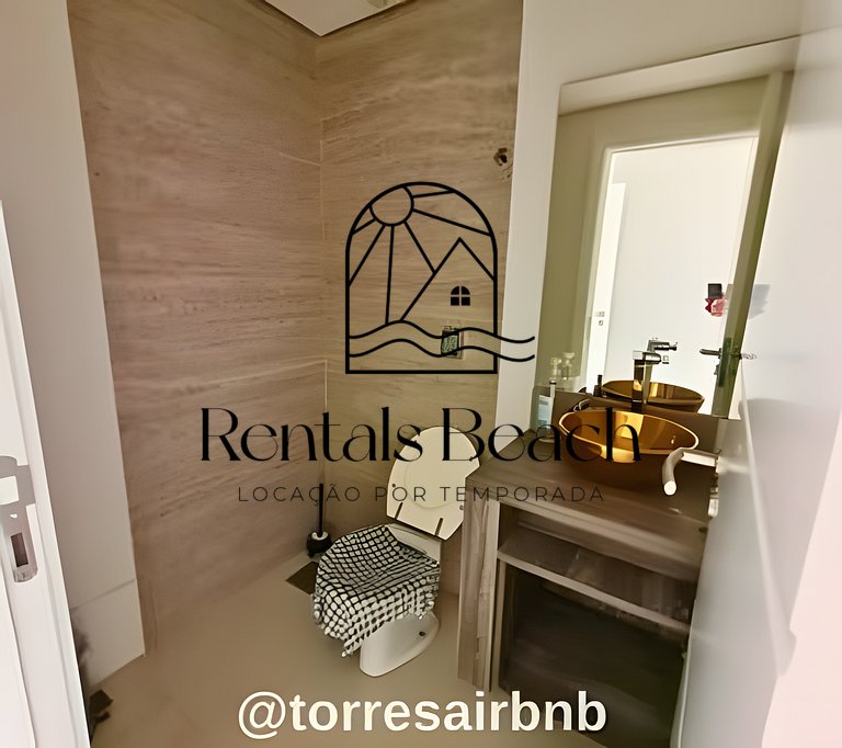 Cobertura Duplex Praia Grande em Torres | Rentals Beach