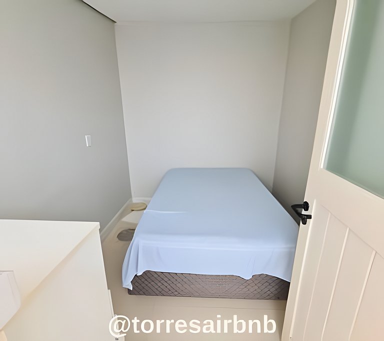 Cobertura duplex a de 300m do mar | Quatro Praças