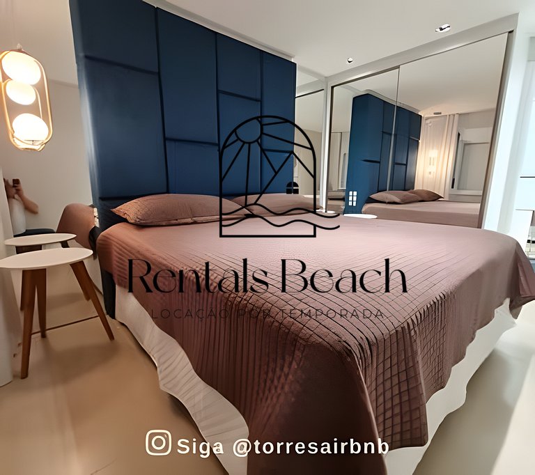 Apto 2 Quartos Centro 500m do Mar Torres | Rentals Beach