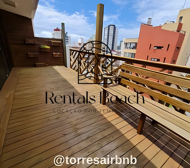 Cobertura Duplex Praia Grande em Torres | Rentals Beach