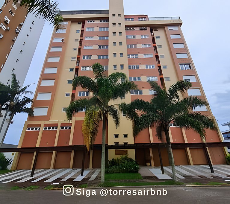 Apto a 200mts da praia | vista mar | Quatro Praças