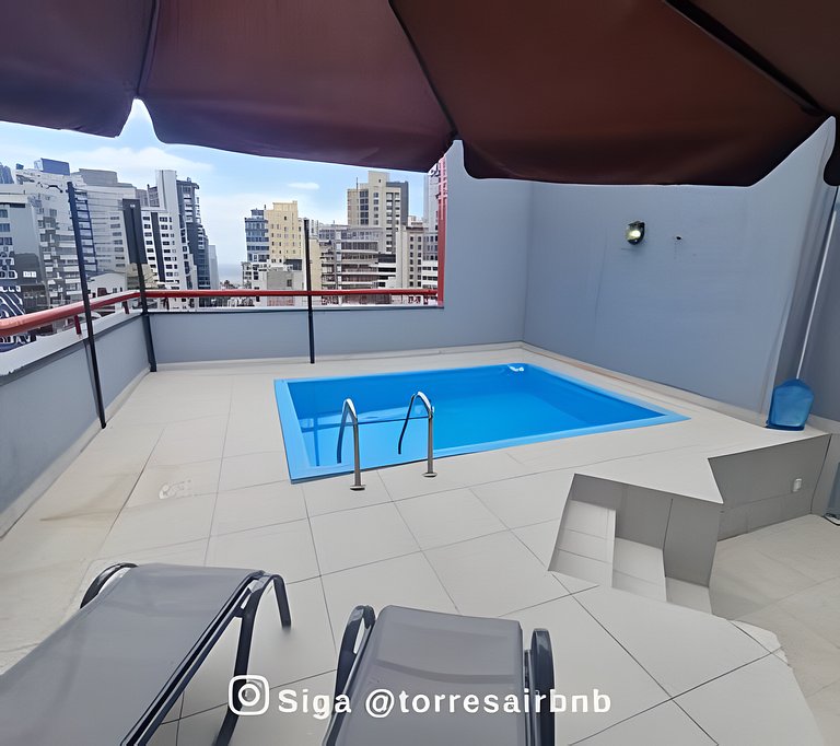 Cobertura 3 Quartos Centro de Torres | Rentals Beach