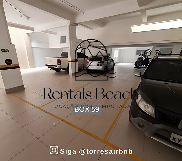 Apto 2 Quartos Centro 500m do Mar Torres | Rentals Beach