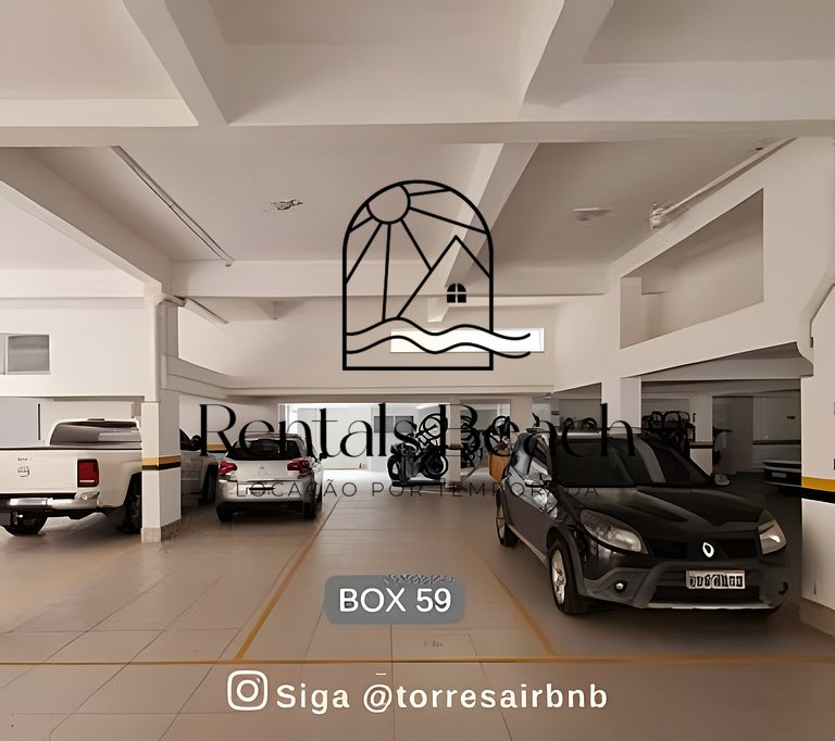 Apto 2 Quartos Centro 500m do Mar Torres | Rentals Beach