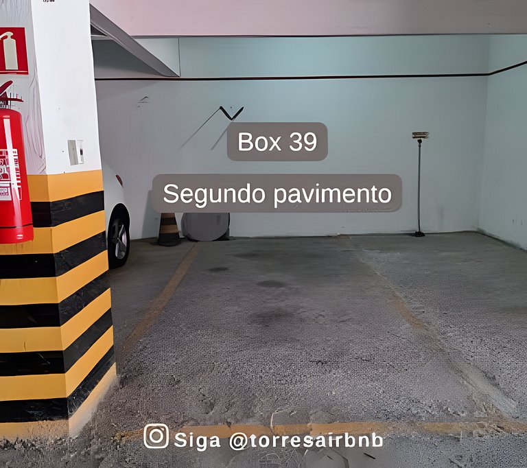 Cobertura duplex a de 300m do mar | Quatro Praças