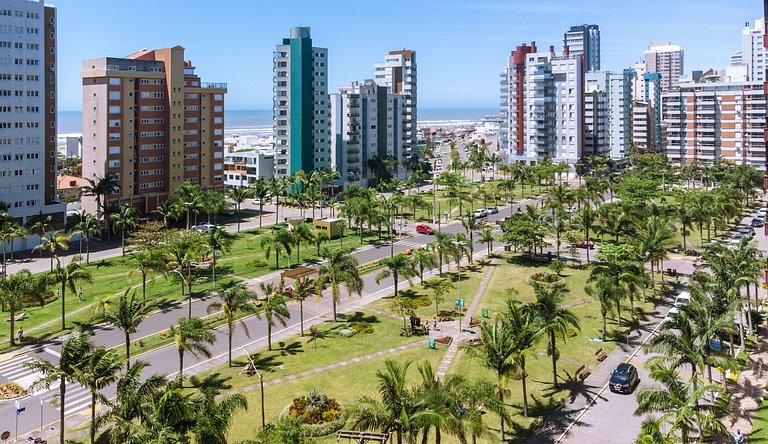 Cobertura duplex a memos de 300mts do mar | Quatro Praças