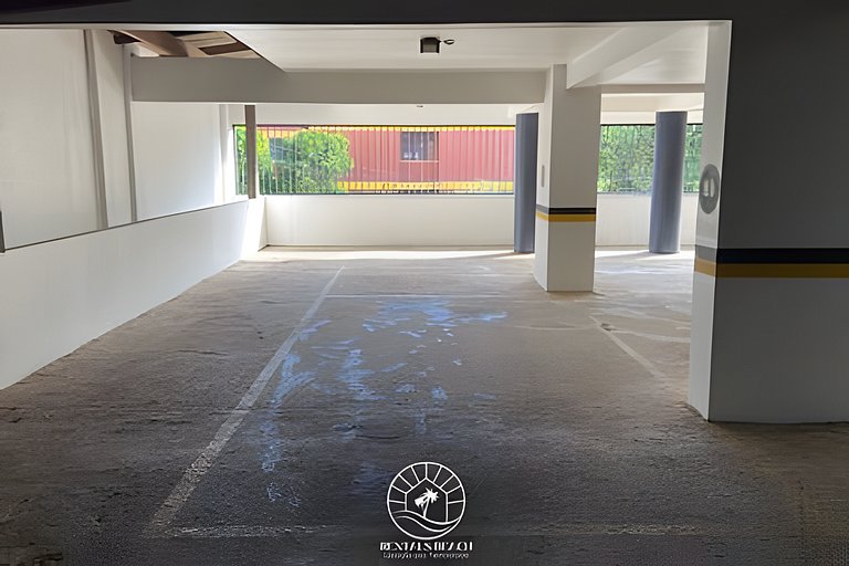 Apto a 400mts do mar | Com vista | Ar | Aceita Pet