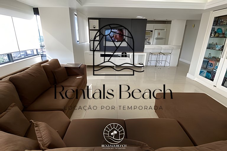 Apto 3 Quartos a 400m do Mar em Torres | Rentals Beach