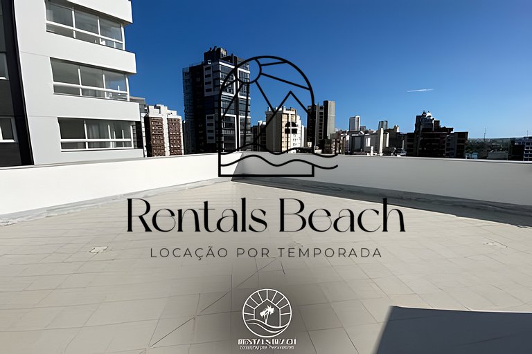 Apto 3 Quartos a 400m do Mar em Torres | Rentals Beach