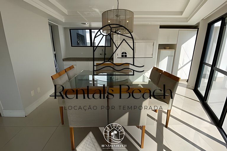 Apto 3 Quartos a 400m do Mar em Torres | Rentals Beach