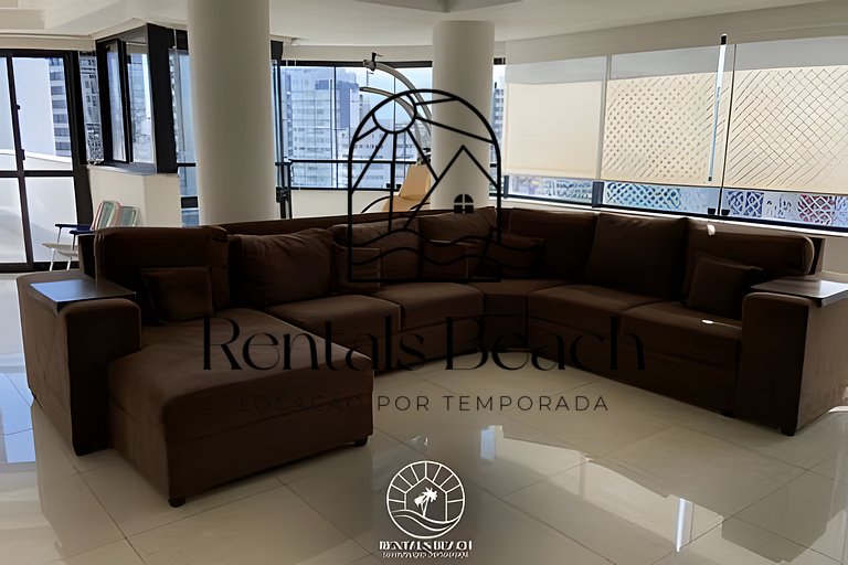 Apto 3 Quartos a 400m do Mar em Torres | Rentals Beach