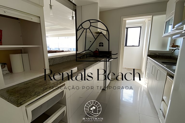Apto 3 Quartos a 400m do Mar em Torres | Rentals Beach