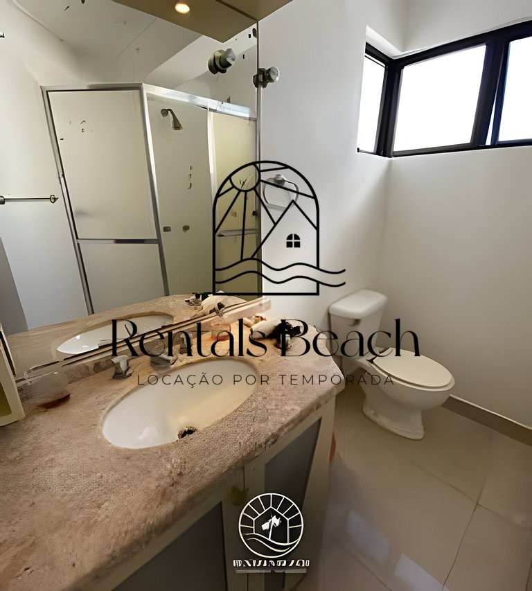 Apto 3 Quartos a 400m do Mar em Torres | Rentals Beach