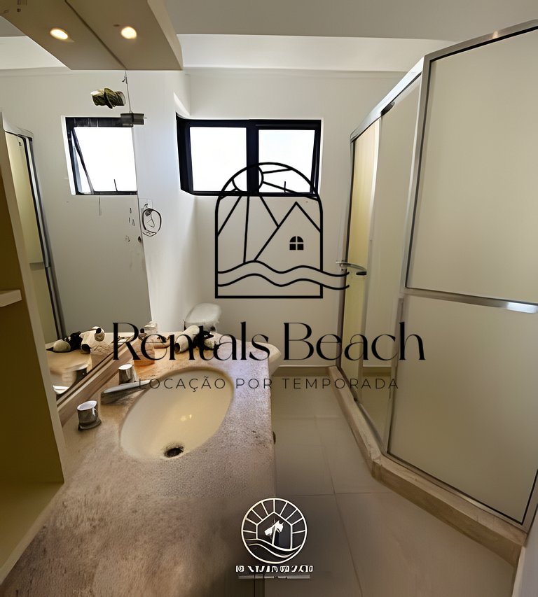 Apto 3 Quartos a 400m do Mar em Torres | Rentals Beach