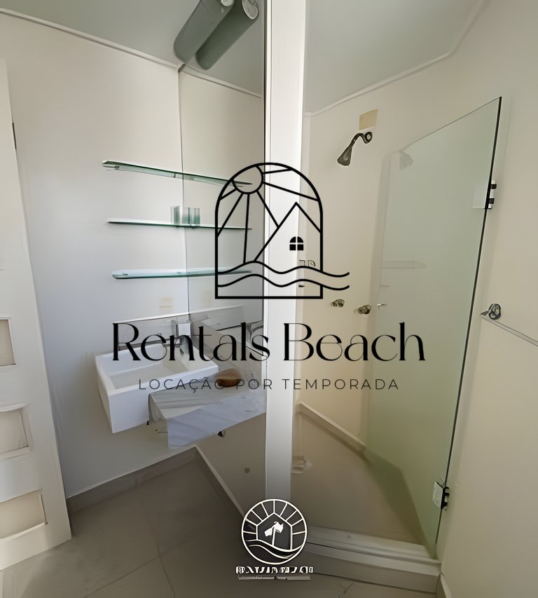 Apto 3 Quartos a 400m do Mar em Torres | Rentals Beach